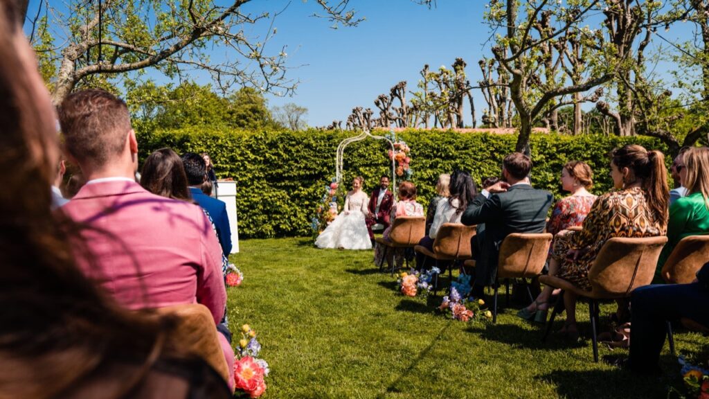 Ceremonie bloemstyling bruiloft ontzorgt